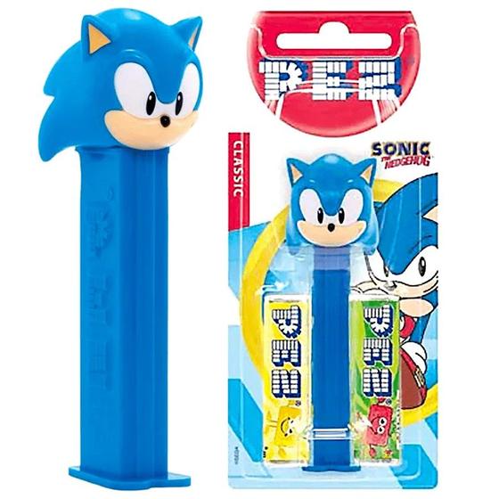 Boneco pez dispenser balas sonic the hedgehog sonic 25,5g Menor preço em Boneco pez dispenser balas sonic the hedgehog sonic 25,5g