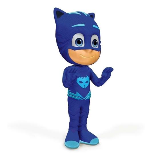 Imagem de Boneco Pj Masks  Azul Menino Gato Em Vinil - Elka