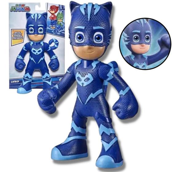 Boneco Pj Masks Menino Gato 25cm - Figura Mega Catboy Hasbro - Bonecos ...