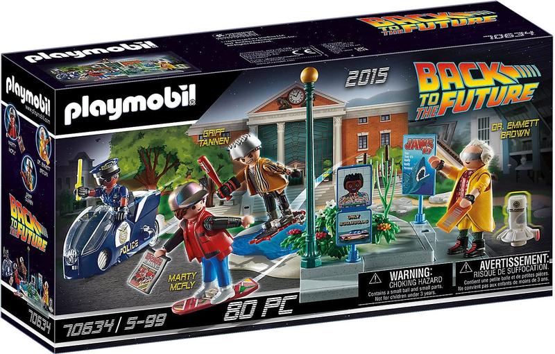 Imagem de Boneco Playmobil - De Volta para o Futuro Parte II - Hoverboard Chase