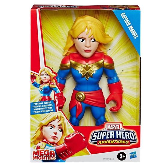 Imagem de Boneco Playskool Heroes Mega Mighties Capita Marvel E4132