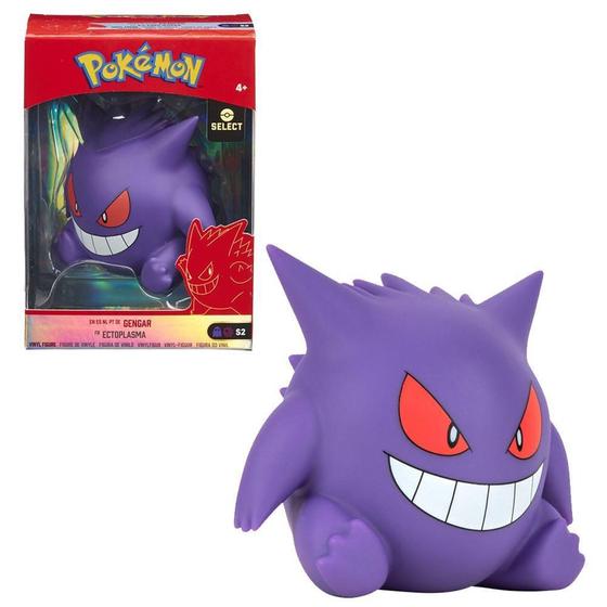 Boneco Pokémon Figura Gengar - Vinil - Sunny 2656 Menor preço em Boneco Pokémon Figura Gengar - Vinil - Sunny 2656