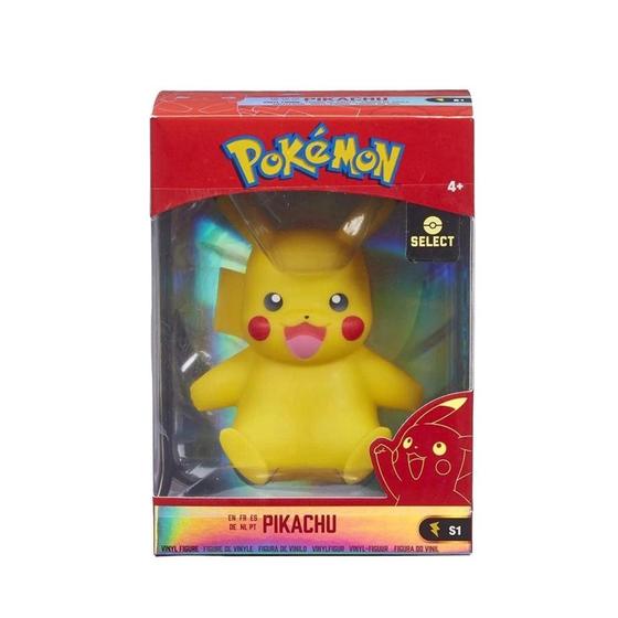 Imagem de Boneco Pokemon Pikachu em Vinil 10cm Sunny