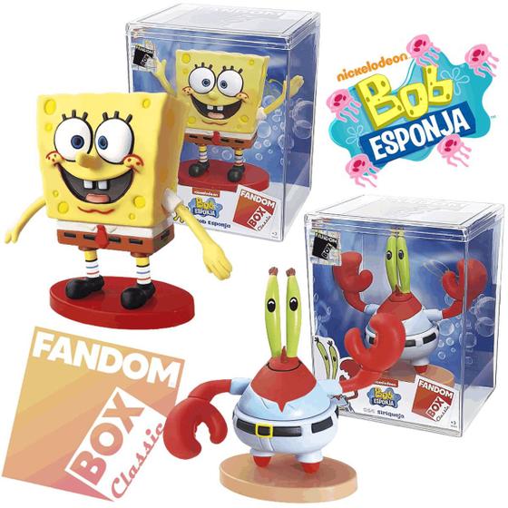 Imagem de Boneco Pop Bob Esponja e Seu Siriguejo Fandom Box Classic