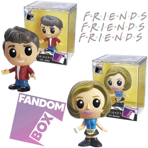 Imagem de Boneco Pop Joey e Rachel Série de TV Friends Fandom Box