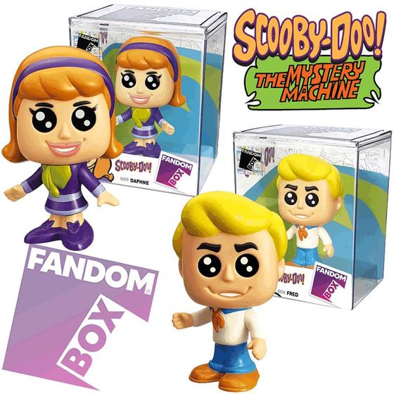 Imagem de Boneco Pop Linha Scooby Doo Figura Daphne e Fred Fandom Box