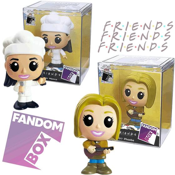 Imagem de Boneco Pop Mônica e Phoebe Série de TV Friends Fandom Box