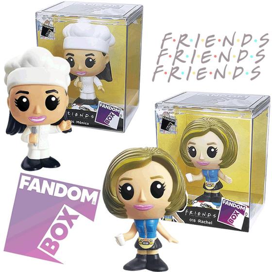 Imagem de Boneco Pop Mônica e Rachel Série de TV Friends Fandom Box