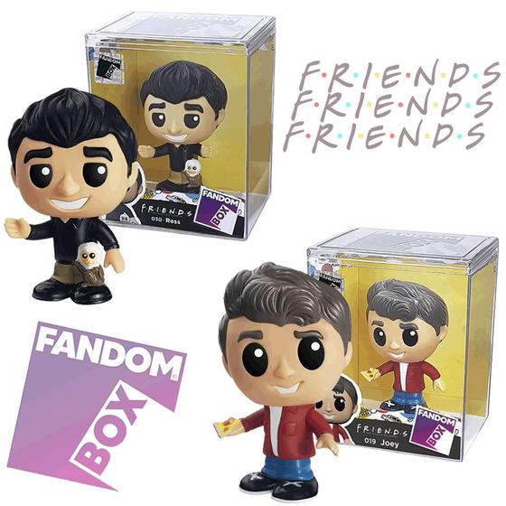 Imagem de Boneco Pop Ross e Joey Série de TV Friends Fandom Box