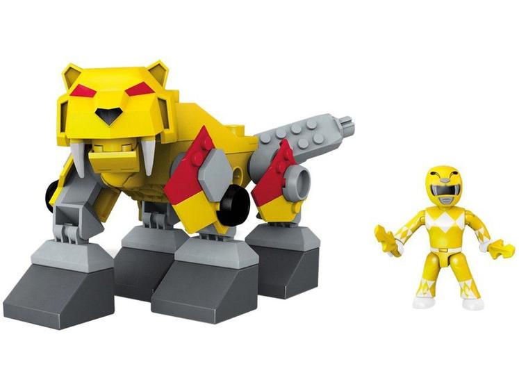Mega Construx Kubros – Ranger Rosso Power Rangers – Set Da Collezione In Stile 8-bit (DXB87) - 4