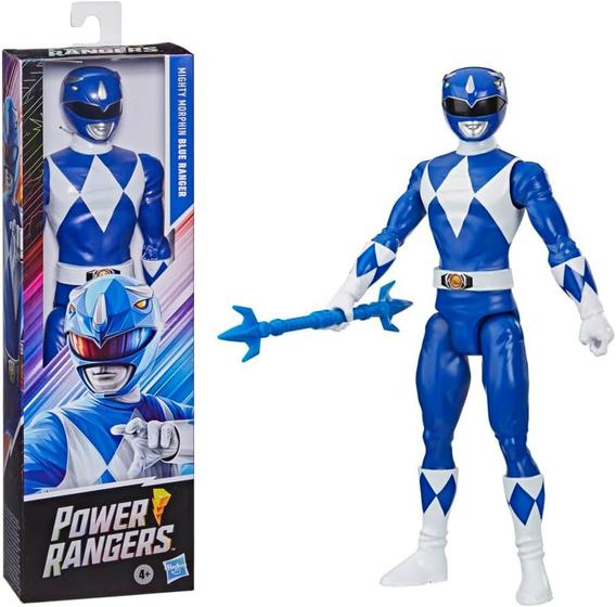 BOneco Power Rangers Mighty Morphim Blue Ranger Azul 30 cm Hasbro Menor preço em BOneco Power Rangers Mighty Morphim Blue Ranger Azul 30 cm Hasbro