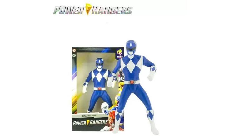 Imagem de Boneco Power Rangers Ranger Azul - Mimo Toys