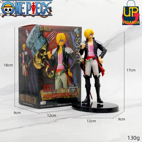 Imagem de Boneco Premium One Piece - Sanji 17cm - na caixa