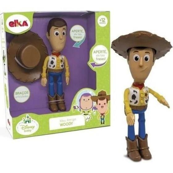 Boneco Que Fala Meu Amigo Woody Toy Story Elka - Boneco Woody ...