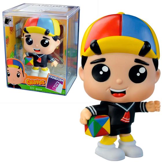 Imagem de Boneco Quico Colecionável Fandom Box 077 Turma Do Chaves Líder Brinquedos