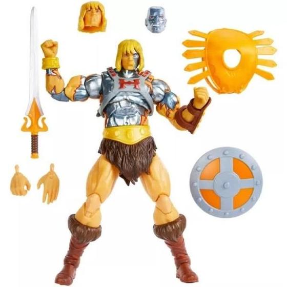 Imagem de Boneco Revelation He-Man and The Masters of - the Universe Faker Mattel com Acessórios