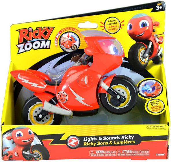 Boneco Ricky Zoom - Moto com Luz e Som - Sunny Brinquedos - Rick Zoom ...