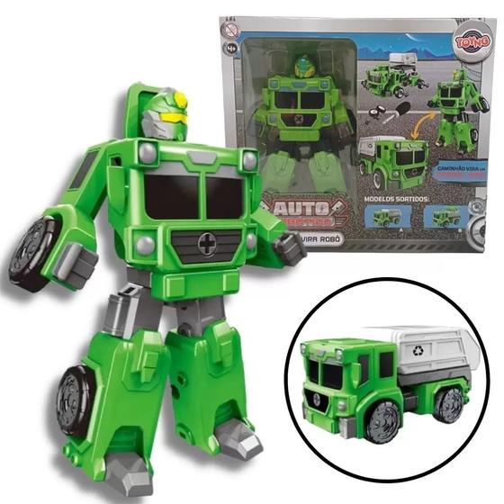 Imagem de Boneco Robô vira Caminhão Auto Robótico Toyng