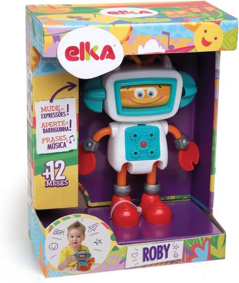 Imagem de Boneco Roby Robo de Atividades - Elka