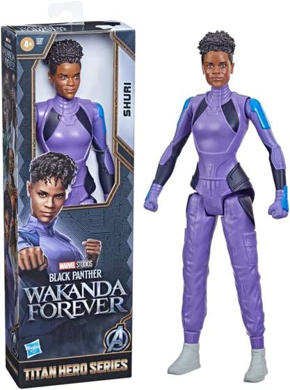 Imagem de Boneco Shuri 30cm Pantera Negra Wakanda Para Sempre - Hasbro