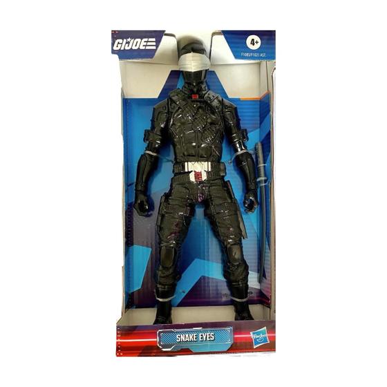 Imagem de Boneco Snake Eyes G.I. Joe 25 Cm Hasbro F1021