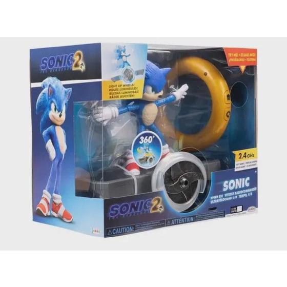 Imagem de Boneco Sonic 2 Movie - Sonic Speed Rc - Candide 3429