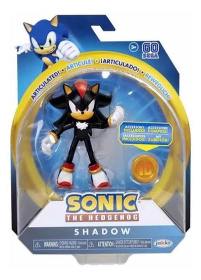 Boneco Sonic Articulado Shadow F0066-2 Fun - Bonecos - Magazine Luiza