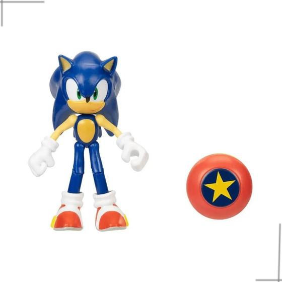 Boneco Sonic Articulado - Sonic Candide 3407 - Jakks - Bonecos ...