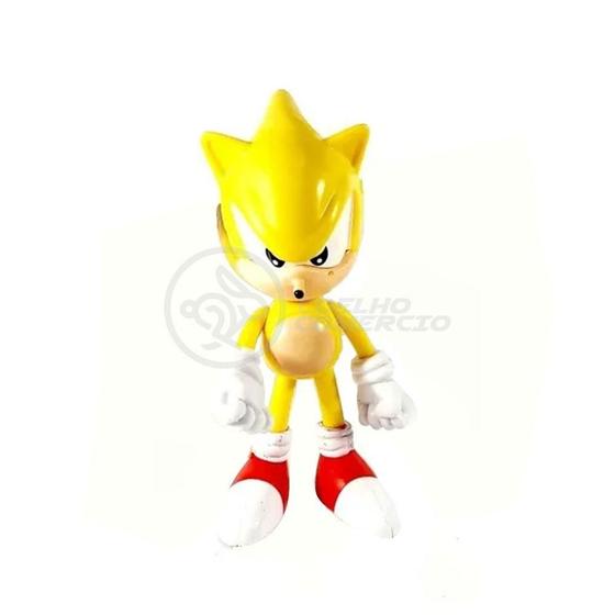 Imagem de Boneco Sonic Grande Super Size Figure Collection 20 Cm