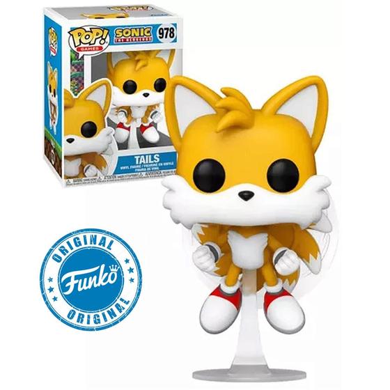 Imagem de Boneco Sonic The Hedgehog Tails Pop Funko 978