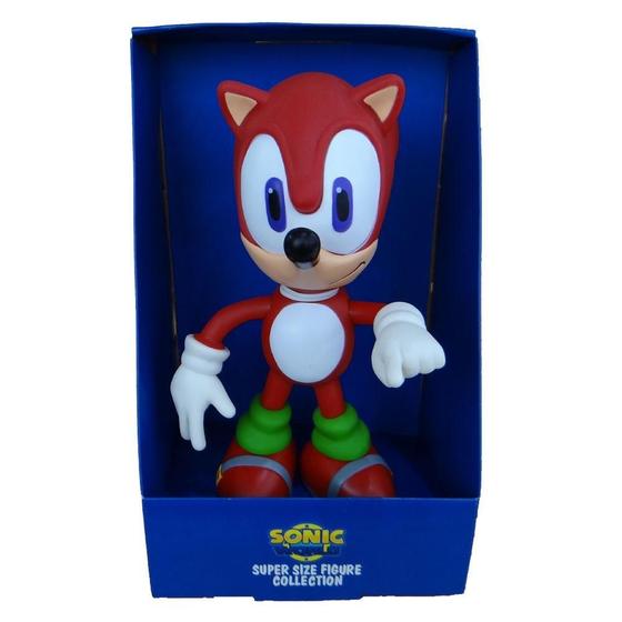 Imagem de Boneco Sonic Vermelho Grande Collection