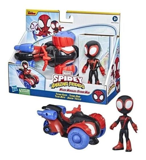 Boneco Spider Man Amazing Friends Miles Morales Triciclo Hasbro - Bonecos -  Magazine Luiza