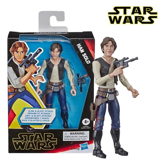 Star Wars Galaxy Of Adventures Han Solo Actionfigur Aus Episode 9 – Sammlerspielzeug Für Fans