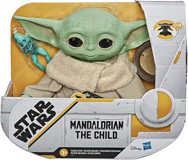 Imagem de Boneco Star Wars Mandalorian The Child Baby Yoda C/ Som 19cm