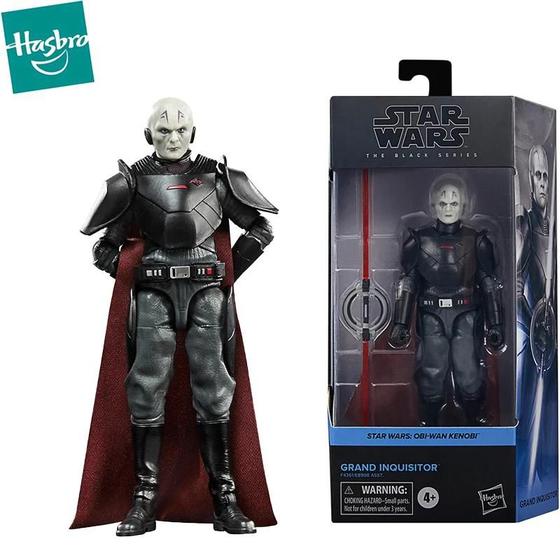 Imagem de Boneco Star Wars The Black Series, Figura 15 cm com Acessório - Grand Inquisitor - F4361 - Hasbro