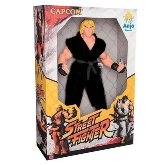 Imagem de Boneco Street Fighter Colecionável Brinquedo Criança 30cm