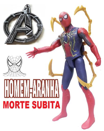 Imagem de boneco super herois homen aranha vingadores 16 cm articulado