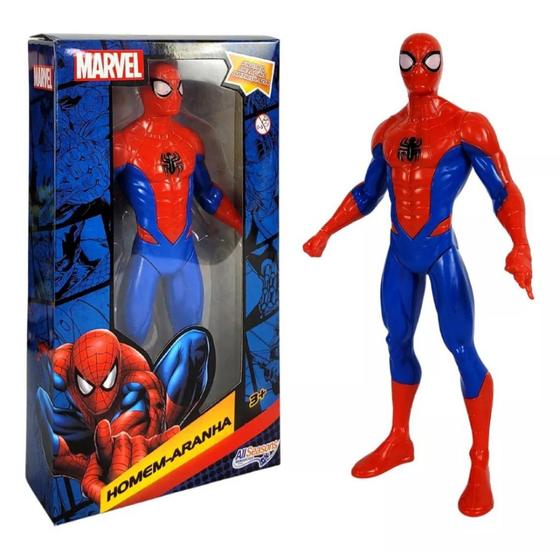 Imagem de Boneco Super Heróis Marvel Homem Aranha Articulado Brinquedo Infantil