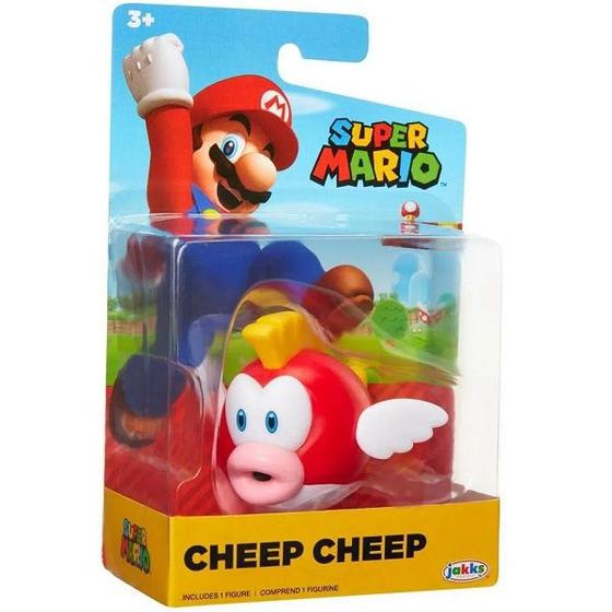 Imagem de Boneco Super Mario 6CM Cheep Cheep Candide 3001