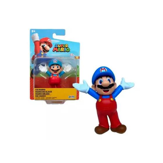 Imagem de Boneco Super Mario Candide Ice Mario 6Cm