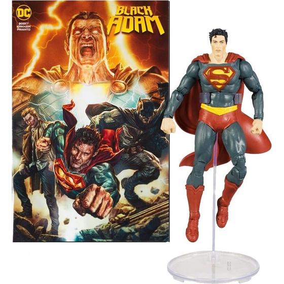 Imagem de Boneco Superman Dc Direct Mcfarlane Brinquedo Exlclusive English Comic Book 0321