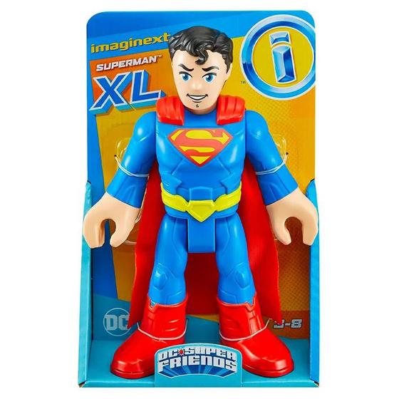Imagem de Boneco Superman Imaginext DC Super Friends XL 25 cm - Mattel