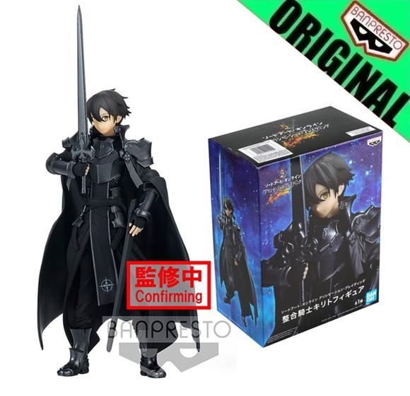 Imagem de Boneco Sword Art Online Alicization Rising Steel Knight Kirito Bandai Banpresto - 045557241292