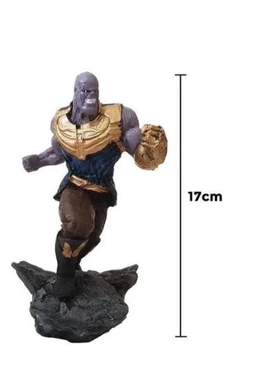 Imagem de Boneco Thanos em Resina Os Vingadores Marvel 17cm