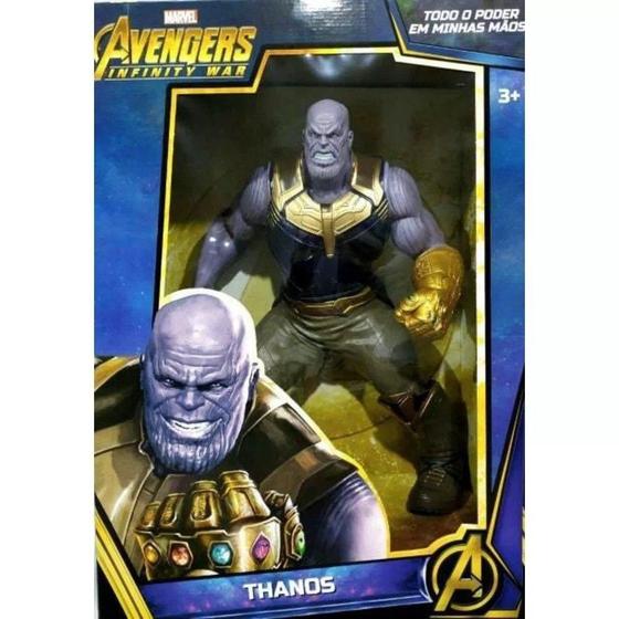 Imagem de Boneco Thanos Gigante Premium Vingadores Guerra Infinita Mimo