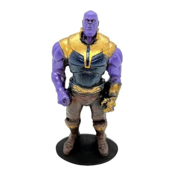 Imagem de Boneco Thanos Regata Avengers Vingadores Colecionável