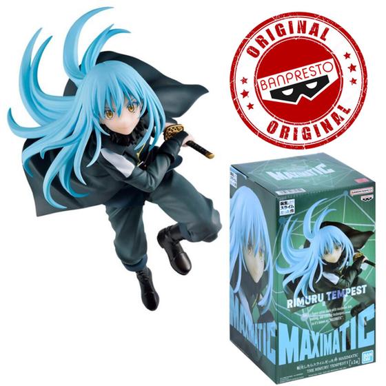 Imagem de Boneco That Time I Got Reincarnated as a Slime Rimuru Tempest Maximatic Banpresto - 4983164882629