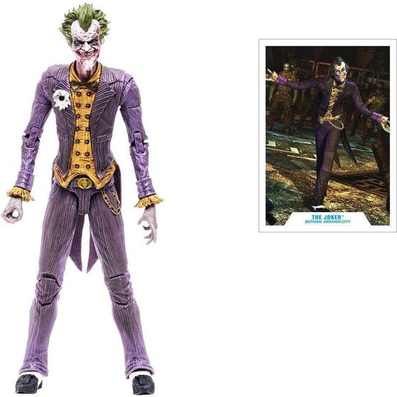 Imagem de Boneco The Joker Dc Multiverse Mcfarlane Brinquedo 052022Fl