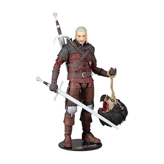 Imagem de Boneco The Witcher Geralt Of Rívia Mcfarlane Wild Hunter