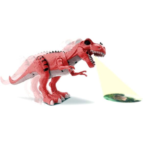 Imagem de Boneco Tiranossauro Rex Anda De Verdade C/ Som Luz Projetor - Bee Toys